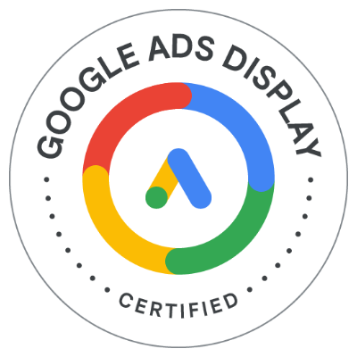 شارة Google Ads Display Certified